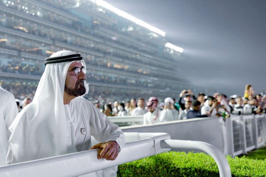 بحضور محمّد بن راشد دبي تبهر العـالم بالنسخة الـ28 لكأس دبي العالمي