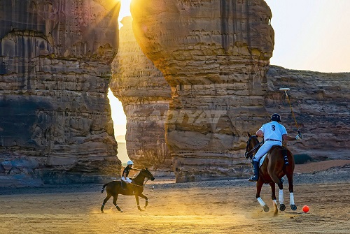 WORLD FIRST DESERT POLO IS BORN IN THE UNSPOILED BEAUTY OF ALULA HERITAGE SITE
