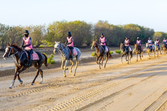 Ladies ride sponsored by Azizi Developments to get HH Sheikh Mohammed Festival underway on February