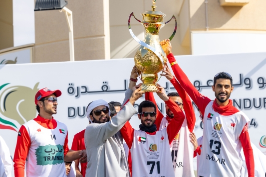 AL MAZROUEI, MGT WIN DUBAI CROWN PRINCE ENDURANCE CUP FOR MRM