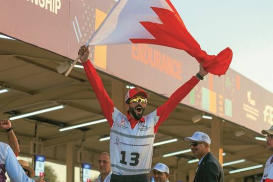 SHEIKH NASSER LEADS BAHRAIN TO WORLD CHAMPIONSHIP GLORY