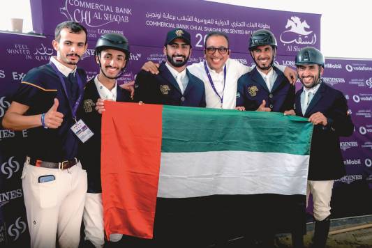 UAE JUMPERS BOOK HISTORIC FIRST EVER SPOT IN OLYMPICS