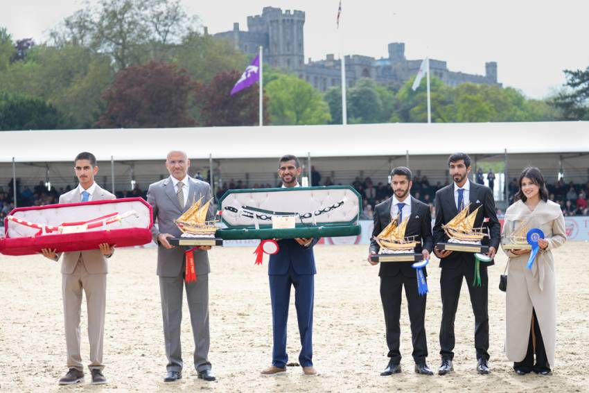 Emirati riders in clean sweep at Royal Windsor Endurance 