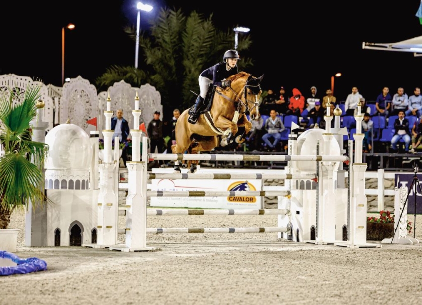 POHL VAULTS TO VICTORY IN A TENSE GRAND PRIX JUMP-OFF AT SHARJAH