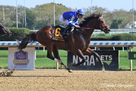 Godolphin’s Cody’s Wish goes last to first in Vosburgh